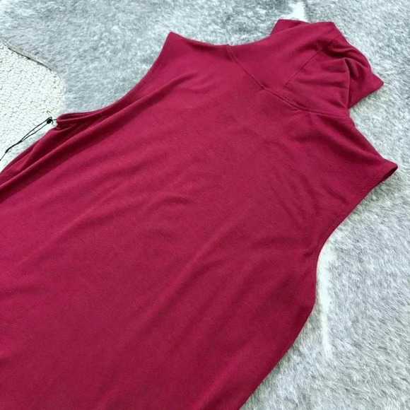 NWT Adrienne Vittadini Mock Neck Top - Picture 7 of 11